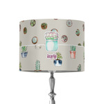 Cactus 8" Drum Lamp Shade - Fabric (Personalized)