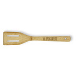 Cactus Bamboo Slotted Spatula - Single Sided (Personalized)