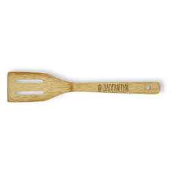 Cactus Bamboo Slotted Spatula - Single Sided (Personalized)