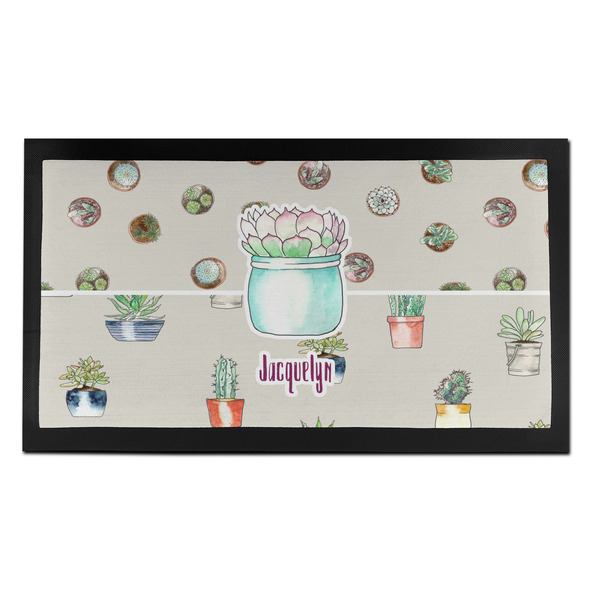 Custom Cactus Bar Mat - Small (Personalized)