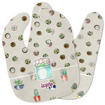 Cactus Baby Bib w/ Name or Text