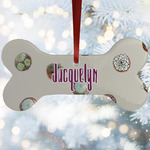 Cactus Ceramic Dog Ornament w/ Name or Text