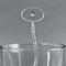 Cactus Clear Plastic 7" Stir Stick - Oval - Main