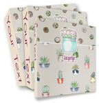 Cactus 3 Ring Binder - Full Wrap (Personalized)