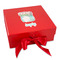 Cactus Gift Boxes with Magnetic Lid - Red - Front