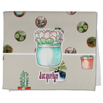 Cactus Kitchen Towel - Poly Cotton w/ Name or Text