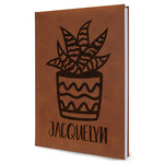 Cactus Leather Sketchbook - Large - Single Sided (Personalized)