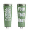 Cactus Light Green RTIC Everyday Tumbler - 28 oz. - Front and Back