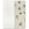 Cactus Linen Placemat - Folded Half