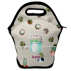Cactus Lunch Bag w/ Name or Text