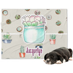 Cactus Dog Blanket - Large (Personalized)