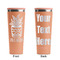 Cactus Peach RTIC Everyday Tumbler - 28 oz. - Front and Back