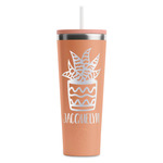 Cactus RTIC Everyday Tumbler with Straw - 28oz - Peach - Single-Sided (Personalized)