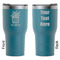 Cactus RTIC Tumbler - Dark Teal - Double Sided - Front & Back