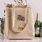 Cactus Reusable Cotton Grocery Bag - In Context