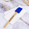 Cactus Silicone Spatula - Blue - In Context