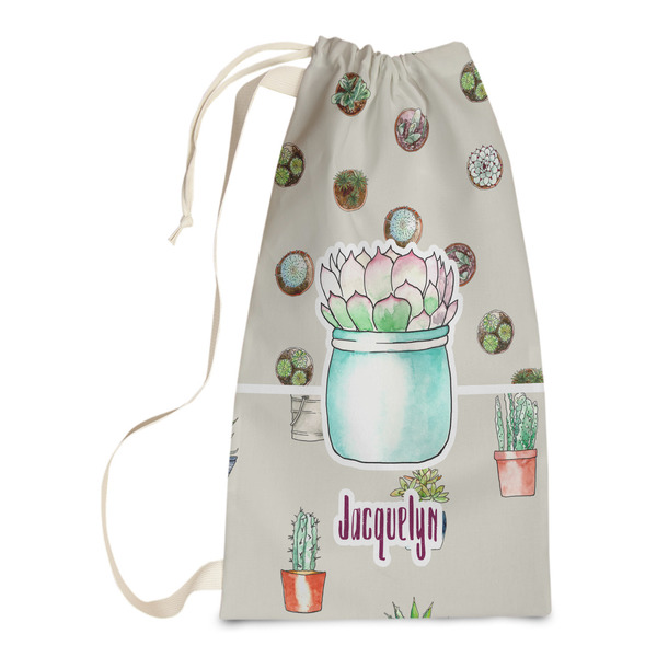 Custom Cactus Laundry Bags - Small (Personalized)