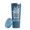 Cactus Steel Blue RTIC Everyday Tumbler - 28 oz. - Lid Off