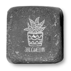 Cactus Whiskey Stone Set (Personalized)