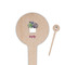 Cactus Wooden 4" Food Pick - Round - Closeup