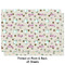 Cactus Wrapping Paper Sheet - Double Sided - Front