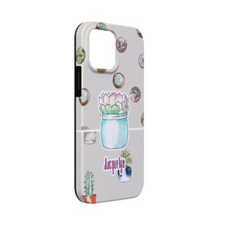 Cactus iPhone Case - Rubber Lined - iPhone 13 Mini (Personalized)