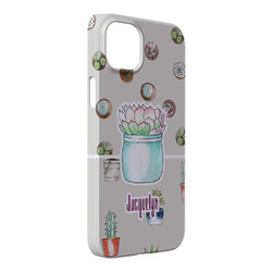 Cactus iPhone Case - Plastic - iPhone 14 Plus (Personalized)