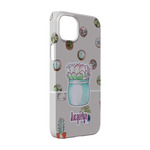 Cactus iPhone Case - Plastic - iPhone 14 Pro (Personalized)