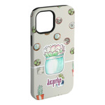 Cactus iPhone Case - Rubber Lined (Personalized)