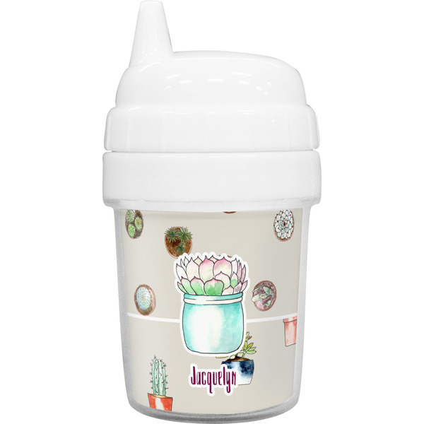 Custom Cactus Baby Sippy Cup (Personalized)