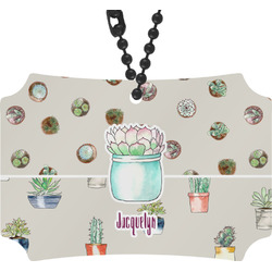 Cactus Rear View Mirror Ornament (Personalized)