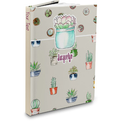 Cactus Hardbound Journal - 7.25" x 10" (Personalized)