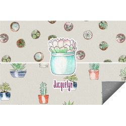 Cactus Indoor / Outdoor Rug (Personalized)