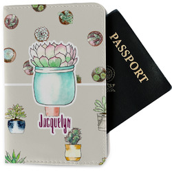 Cactus Passport Holder - Fabric (Personalized)