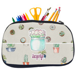 Cactus Neoprene Pencil Case - Medium w/ Name or Text