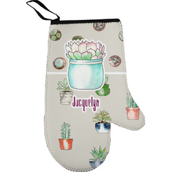 Cactus Right Oven Mitt (Personalized)