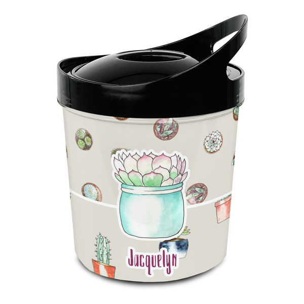 Custom Cactus Plastic Ice Bucket (Personalized)