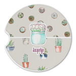 Cactus Sandstone Car Coaster - Single (Personalized)