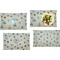 Succulents Set of Rectangular Dinner Plates