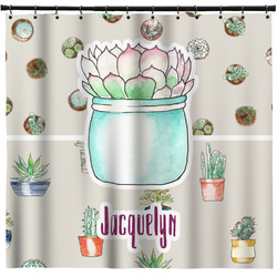 Cactus Shower Curtain - 71" x 74" (Personalized)