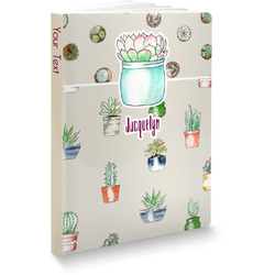Cactus Softbound Notebook - 5.75" x 8" (Personalized)