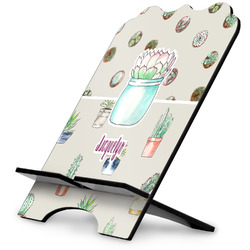 Cactus Stylized Tablet Stand (Personalized)