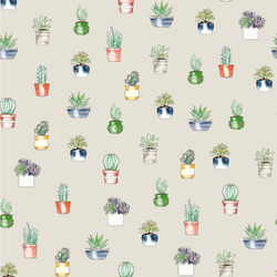 Cactus Wallpaper & Surface Covering (Peel & Stick 24"x 24" Sample)