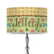 Summer Camping 12" Drum Lampshade - ON STAND (Poly Film)