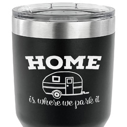 Summer Camping 30 oz Stainless Steel Tumbler