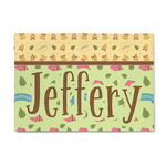 Summer Camping 4' x 6' Indoor Area Rug (Personalized)