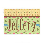 Summer Camping 4' x 6' Patio Rug (Personalized)