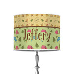 Summer Camping 8" Drum Lamp Shade - Poly-film (Personalized)