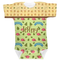 Summer Camping Baby Bodysuit 6-12 (Personalized)