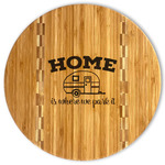 Summer Camping Bamboo Cutting Board